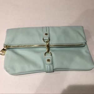 STEVE MADDEN AUTHENTIC LEATHER CLUTCH /CROSS BODY