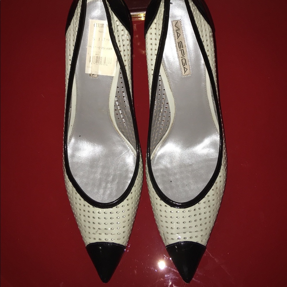 Black and white heels!