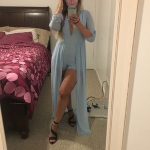 Blue Maxi Romper