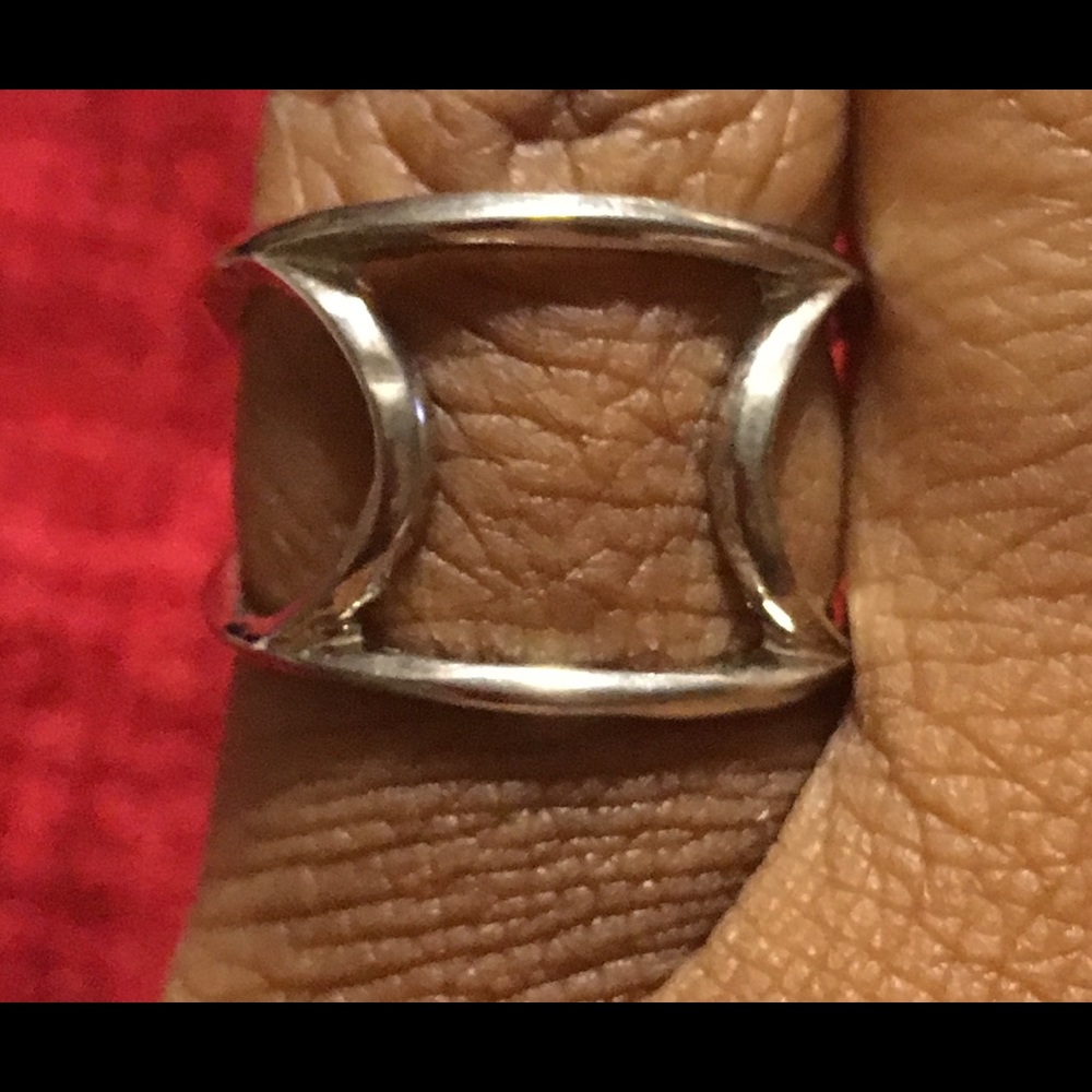NWOT Silver Adjustable Ring
