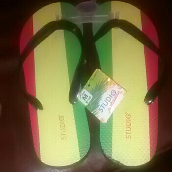 Studio 74 Rasta Sandals - Picture 2 of 4