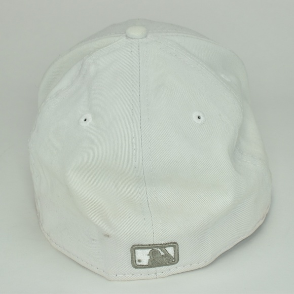 New Era MLB New York Yankees Cap White Size 7&1/2 - Picture 3 of 5