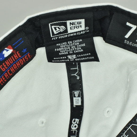 New Era MLB New York Yankees Cap White Size 7&1/2 - Picture 5 of 5