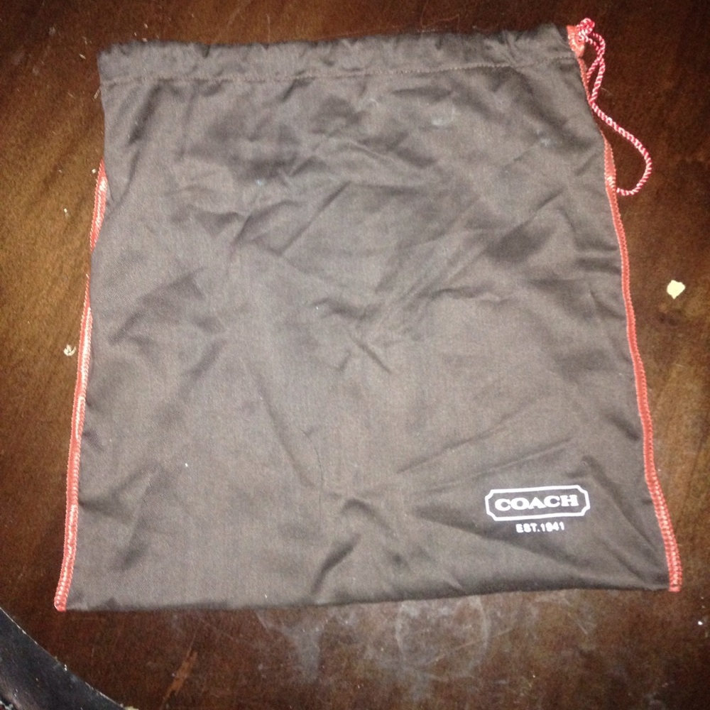 Authentic Coach purse dust bag