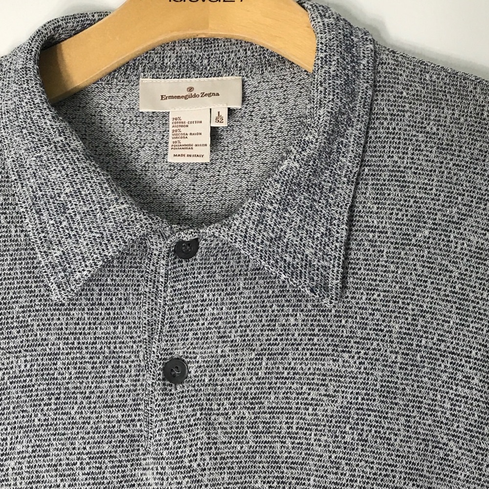 Ermenegildo Zegna Polo Men's Large short sleeve