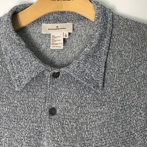 Ermenegildo Zegna Polo Men's Large short sleeve