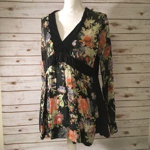 Johnny Was Floral Tunic