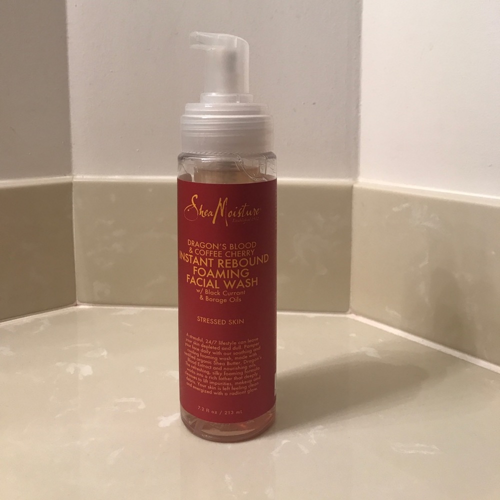Shea Moisture Facial Wash