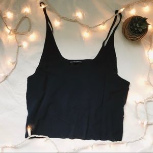 Brandy Melville navy blue tank top