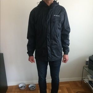 Men's black Columbia jacket