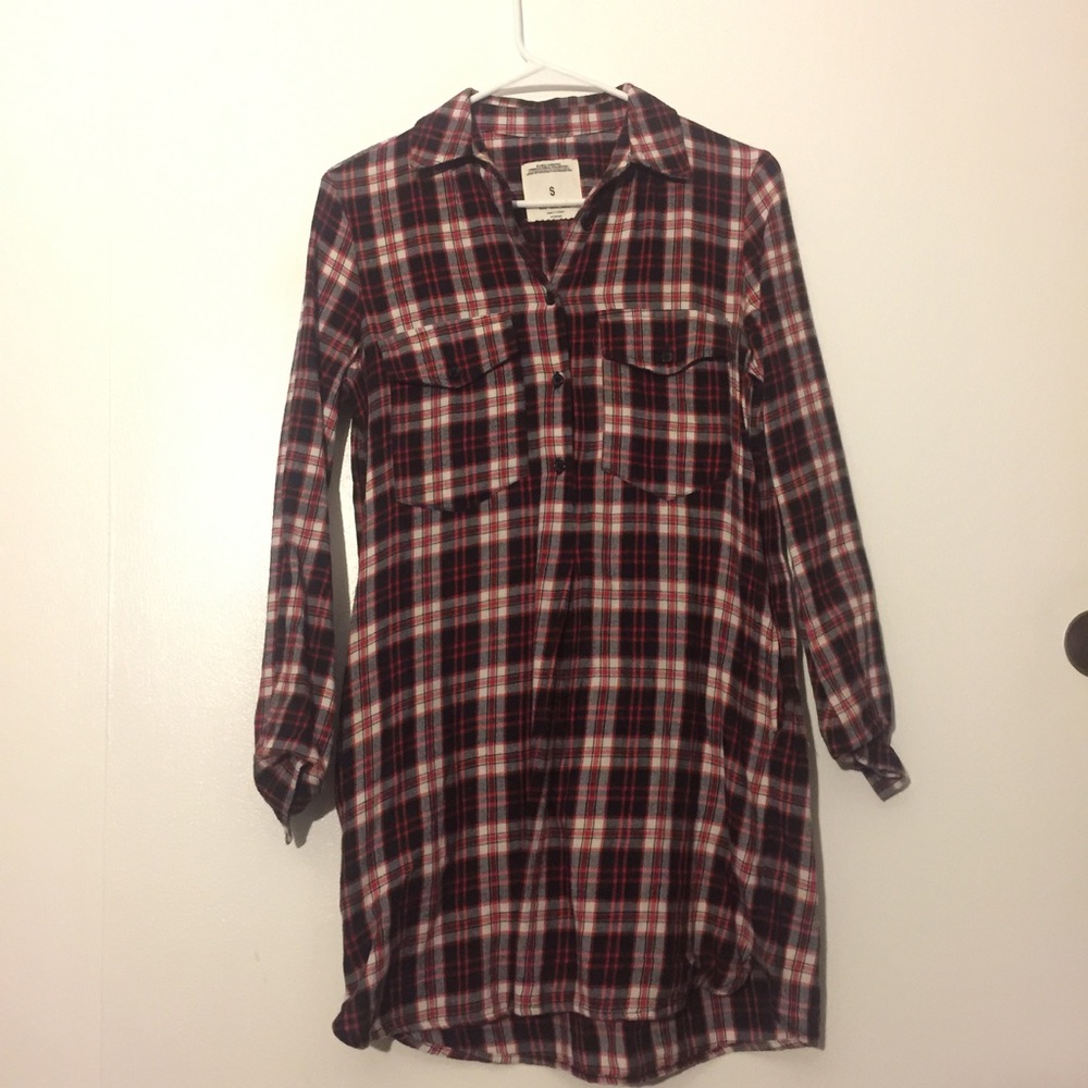 ZARA PLAID DRESS