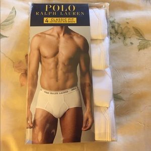 Polo Ralph Lauren Men's Cotton Mid Rose Briefs