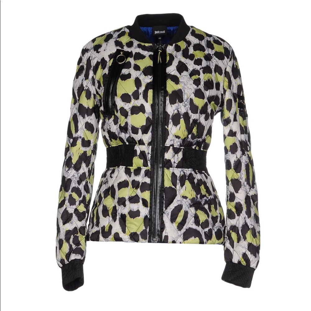 just Cavalli leopard down jackets NWT - Picture 2 of 4