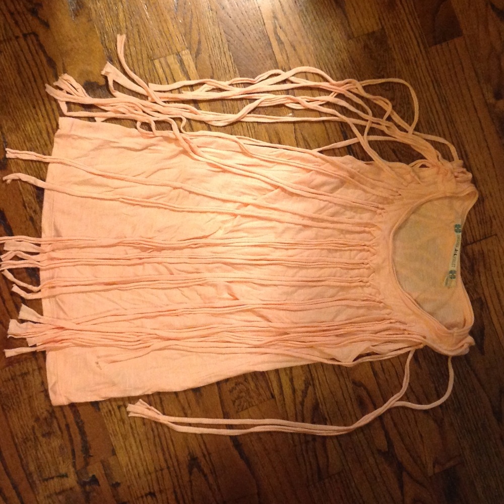 Boho fringe top