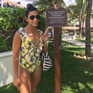 Show me your mumu ruffle swimsuit