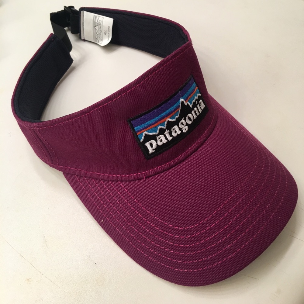 Patagonia P-6 Logo Visor PURPLE