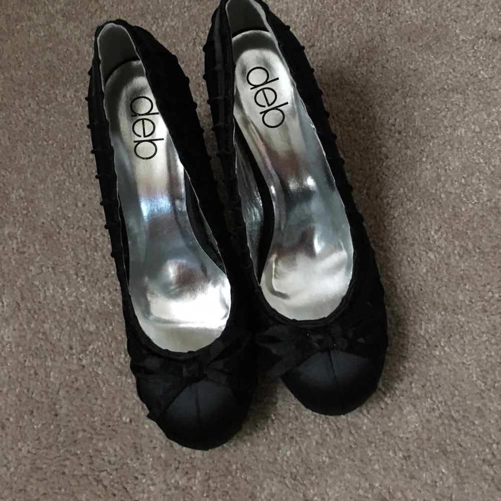 Black heels