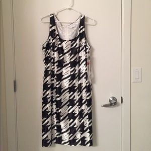 Black and White Suit Separates Dress