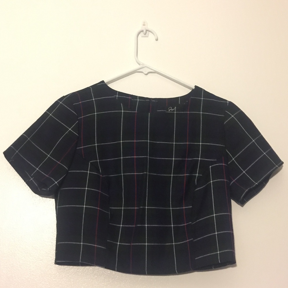 RECLAIMED VINTAGE PLAID 2 PIECE