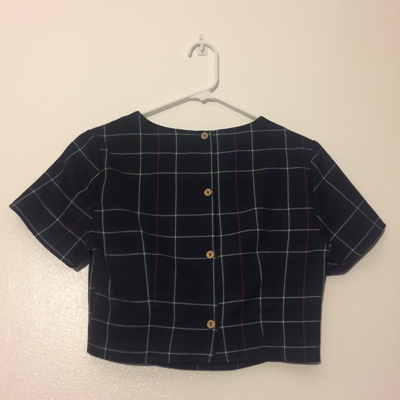 RECLAIMED VINTAGE PLAID 2 PIECE - Picture 2 of 3