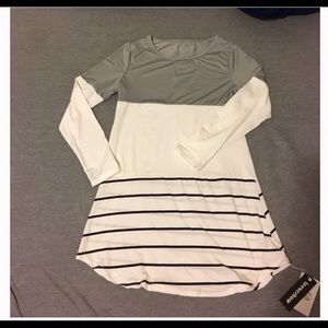 Grey, white & striped tunic too