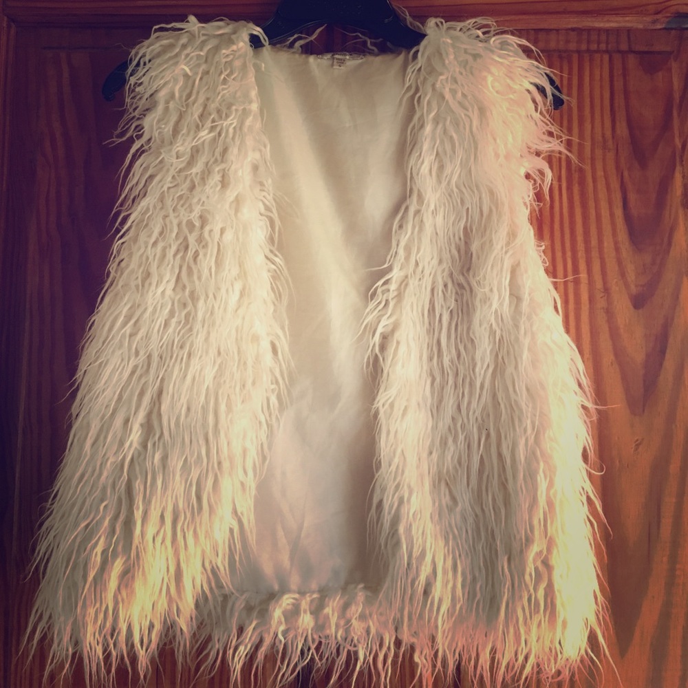 Fuzzy vest