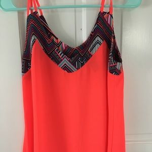 Pink tank top from Rue21! Size Small