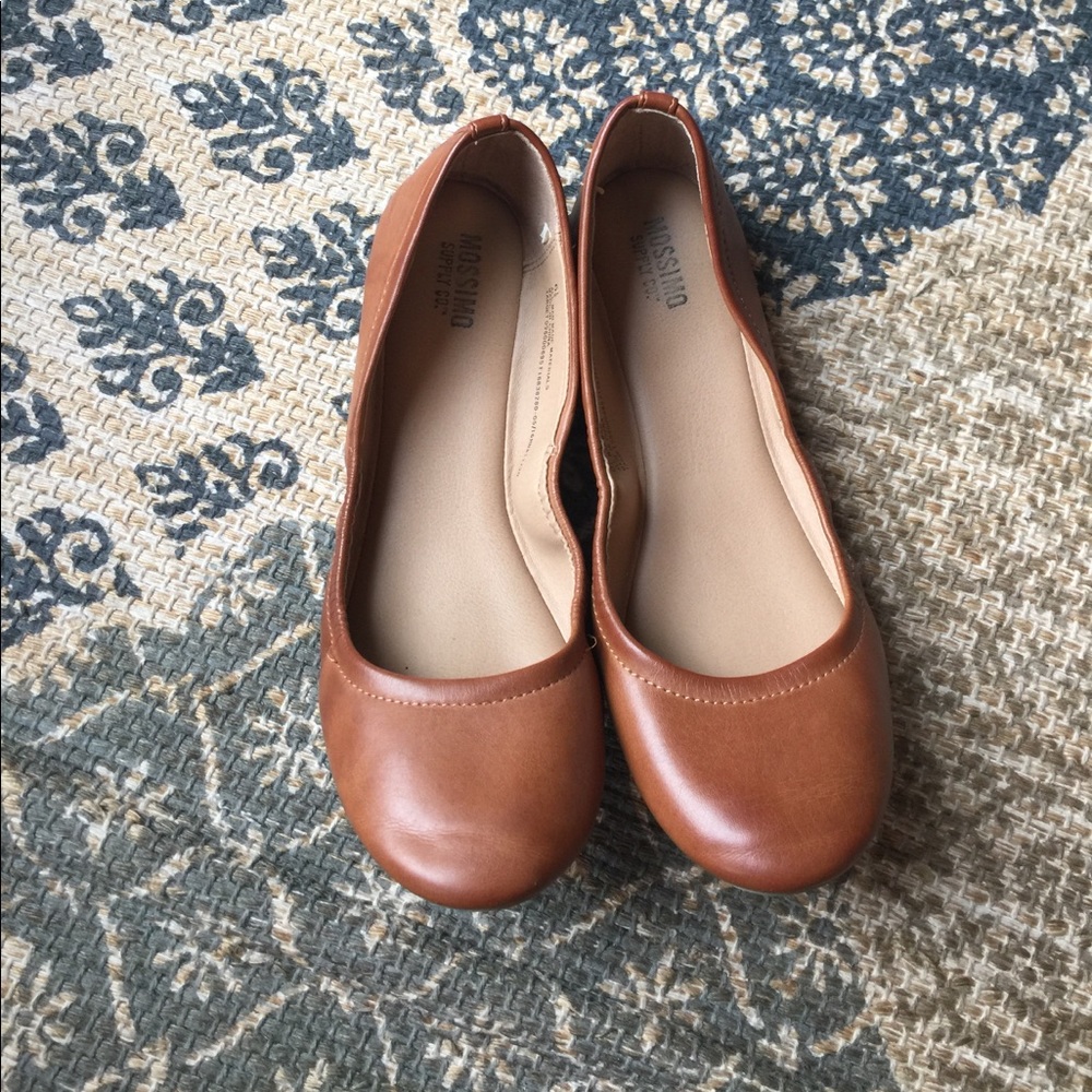 Brown Mossimo Flats