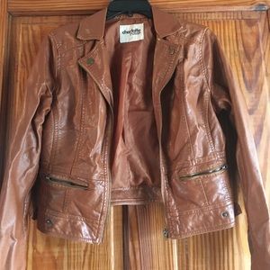 Pleather jacket