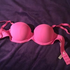 PINK multi-way push up bra
