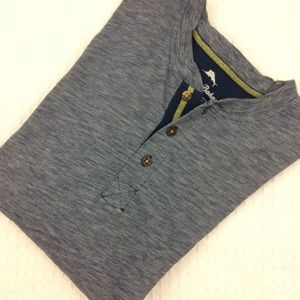 Tommy Bahama Long Sleeve Henley Shirt
