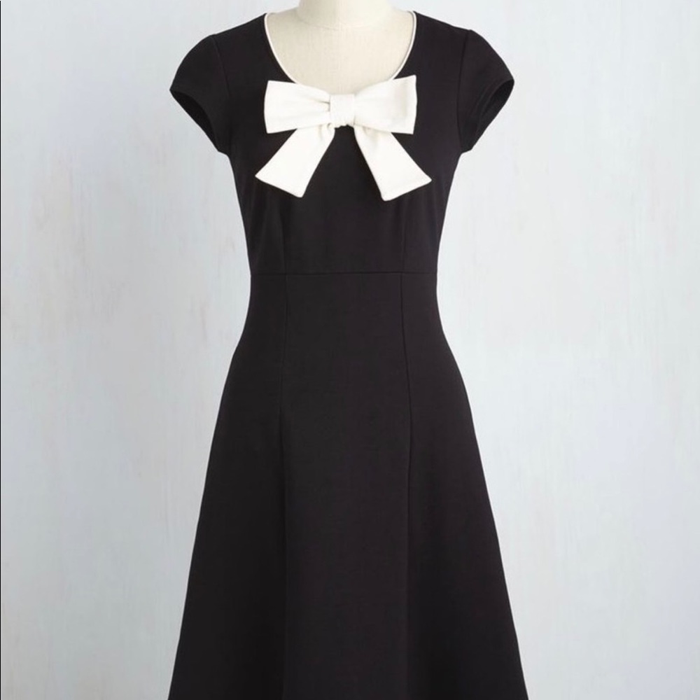 Modcloth Be there with bows Retro dress