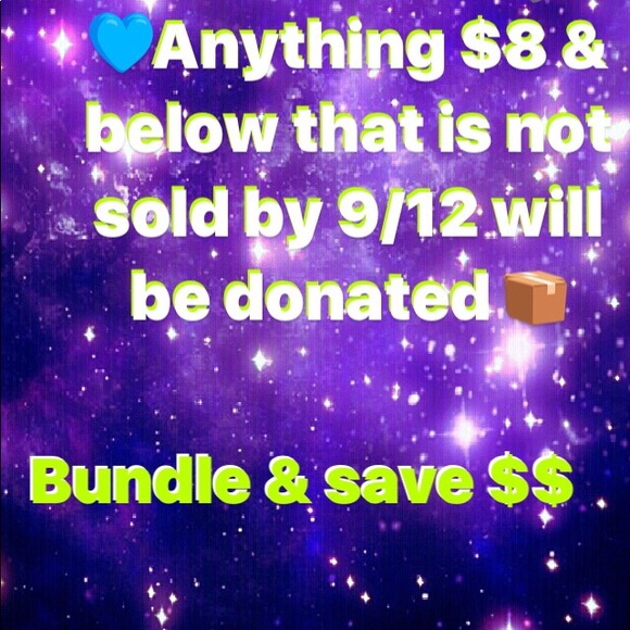 🎉DONATING $8 & BELOW TOMORROW  - 9/12 📦📦 - Picture 2 of 2
