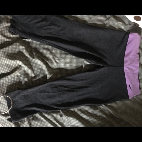 Nike Dry fit Crop leggings - Picture 2 of 3