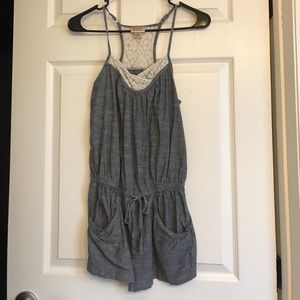 Grey romper