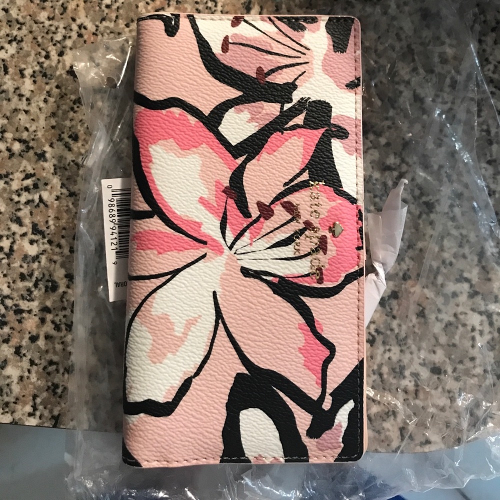 Kate spade Floral continental wallet