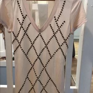 Haute hippie Embellished tee s nwot