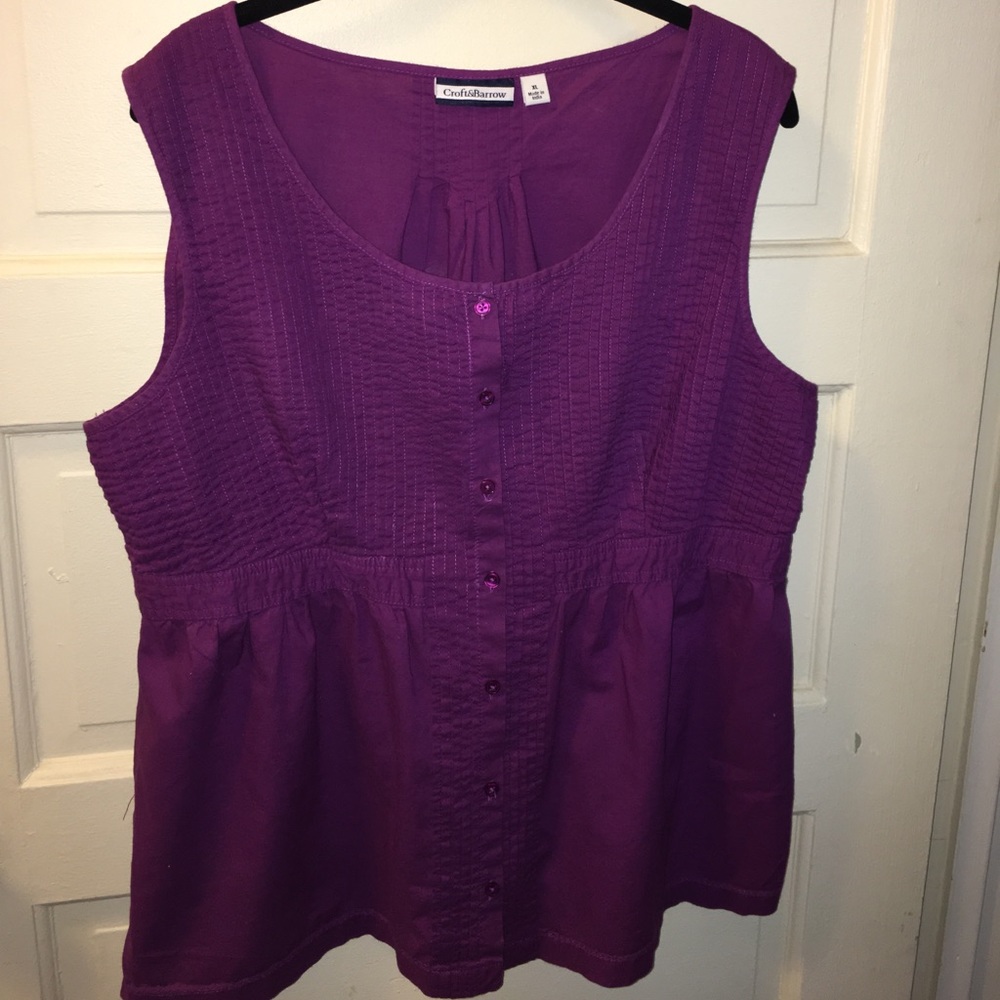 Croft & Barrow Summer top