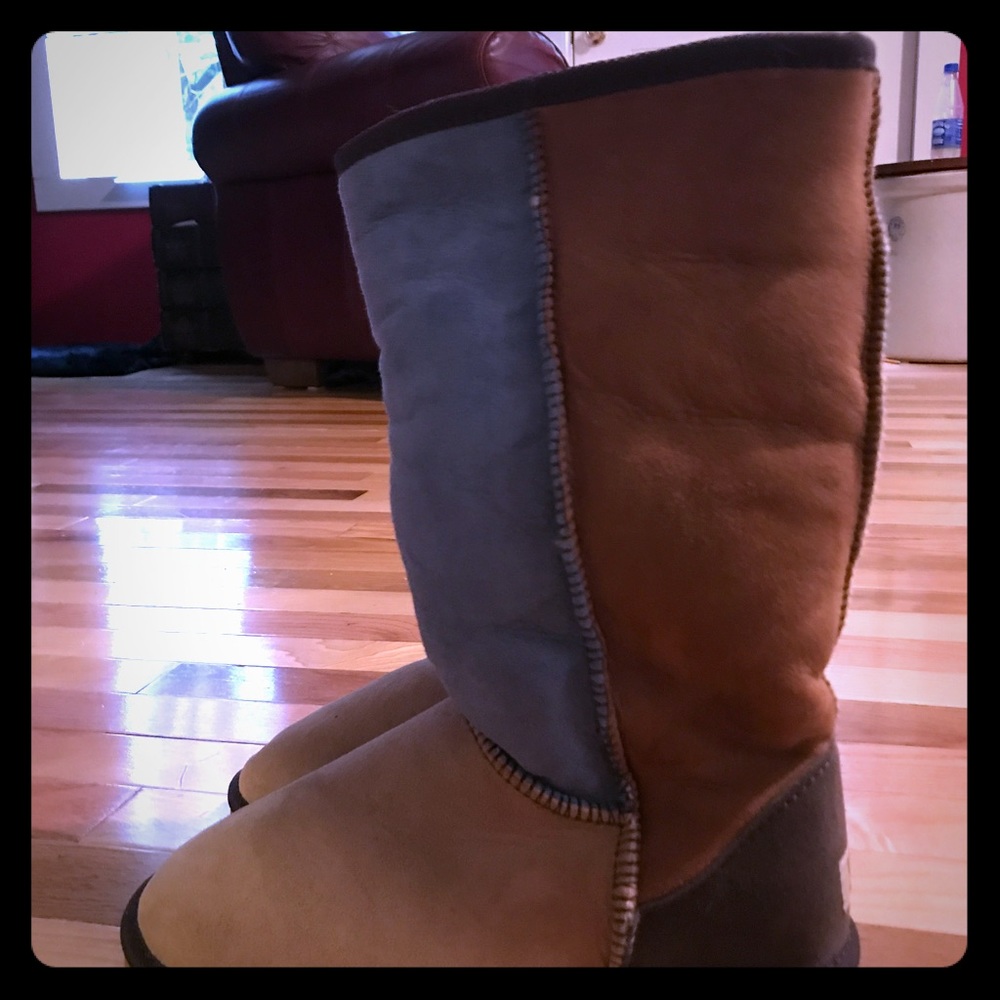 Ugg patchwork boots