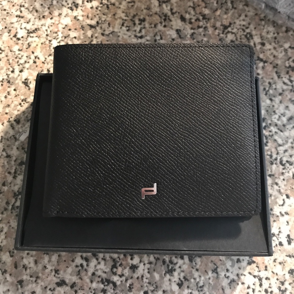 Porsche Design French 3.0' Leather Billfold Wallet
