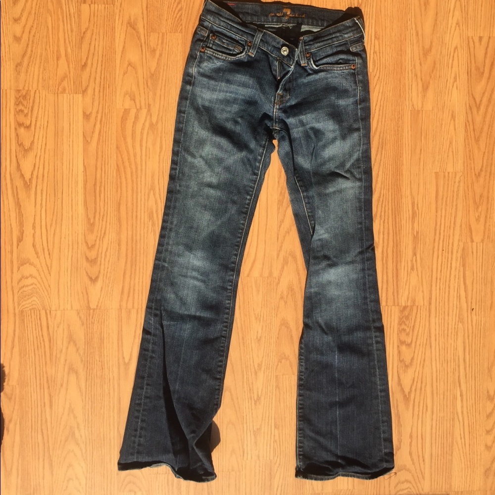 Seven for all mankind bootcut minimal flare jeans