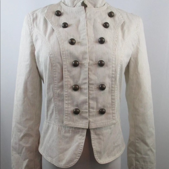 Zara Military Button Down Jacket - Picture 2 of 5