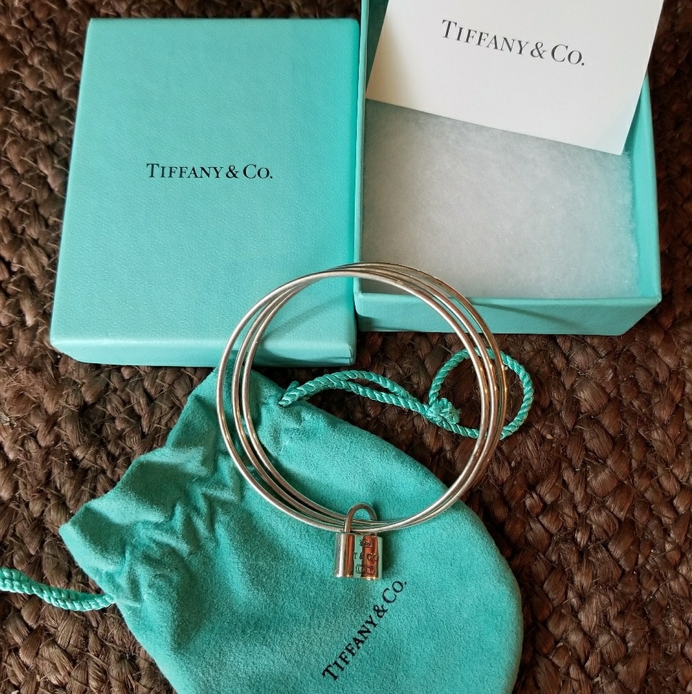 Tiffany & Co. Bangle Bracelets with Lock