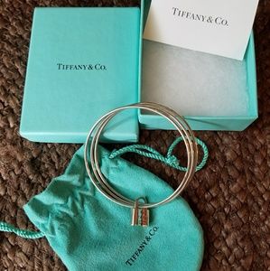 Tiffany & Co. Bangle Bracelets with Lock