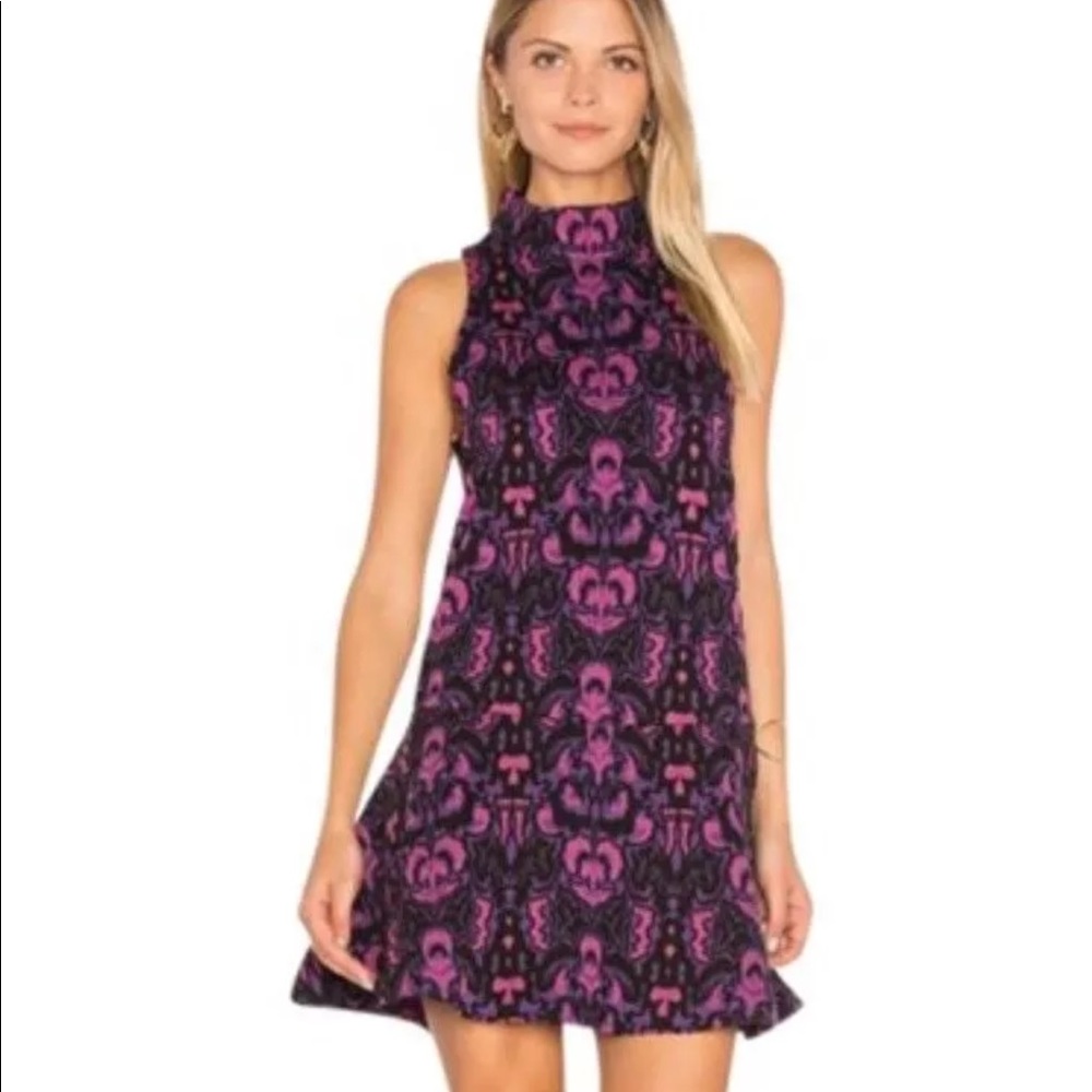 NWT $118 FREE PEOPLE AMELIA KNIT DROP WAIST DRESS.