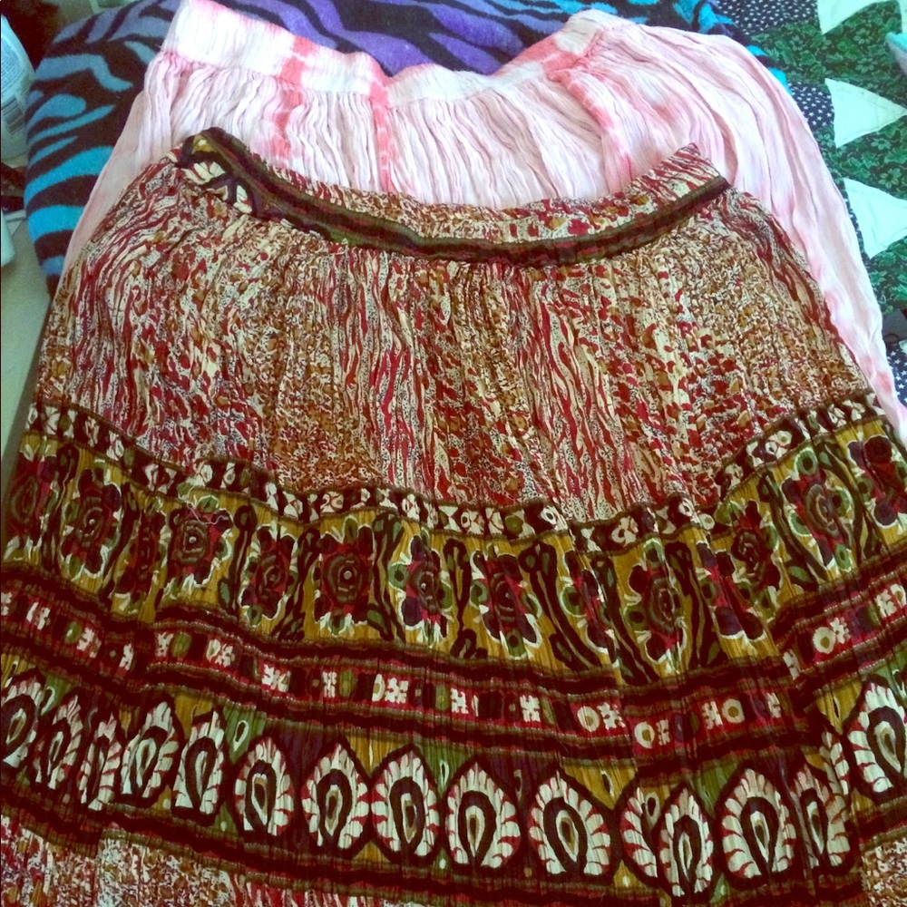 Long skirts