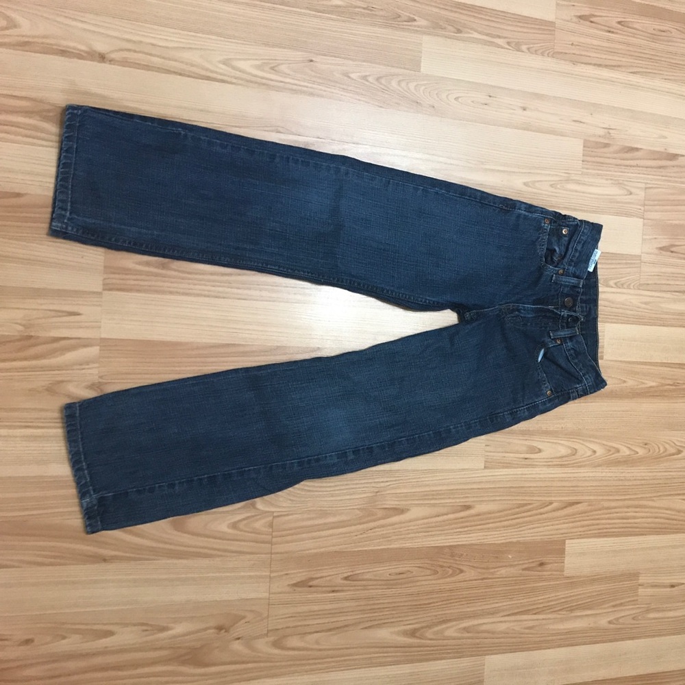 Dark wash Levi's jeans