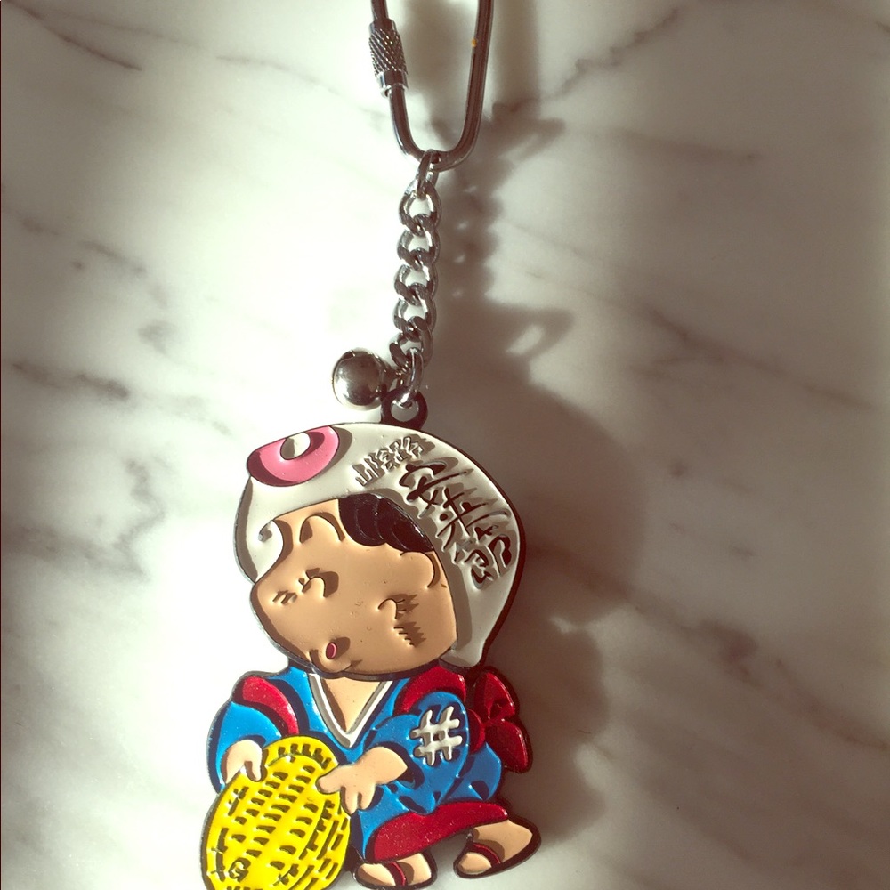 BOUGHT IN TOKYO keychain
