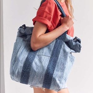 FP/UO oversized denim bag