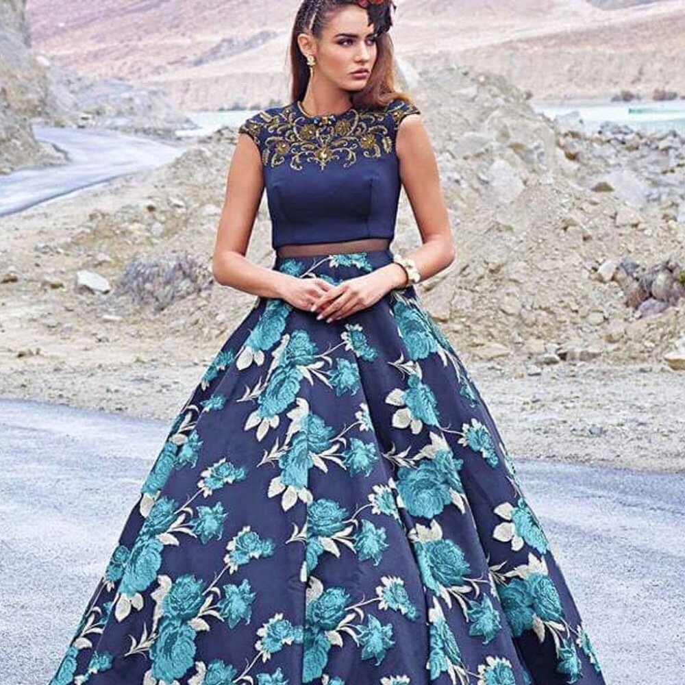 *Sold* INDI PARTY WEAR ANARKALI STYLE GOWN WEDDING